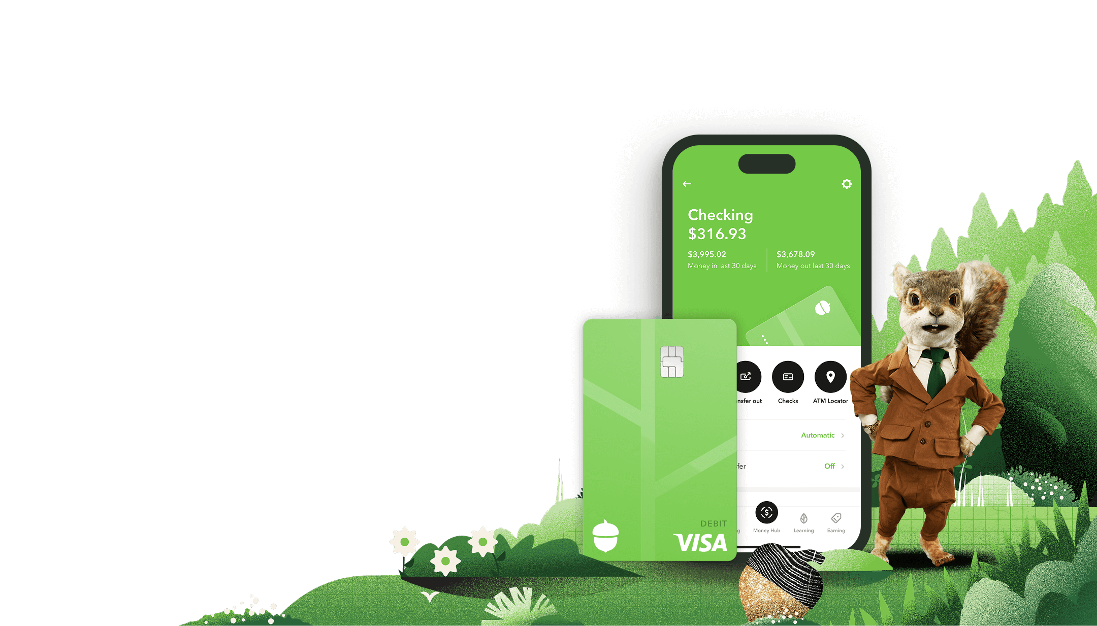Banking with Acorns